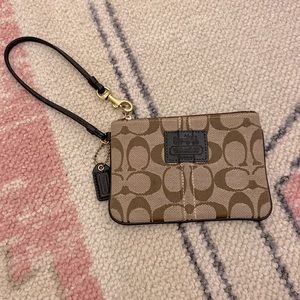 Coach wristlet